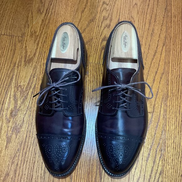 Alden Shell Cordovon Men\'s Size 8.5D Cap Toe Medallion Bluchers main image 6
